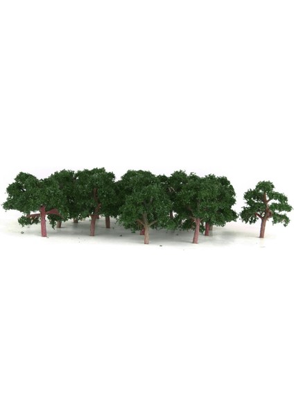25 Adet Plastik Model Ağaçları 4 cm Dıy El Sanatları, Wargames, Savaş Oyun Manzarası Veya (Yurt Dışından)