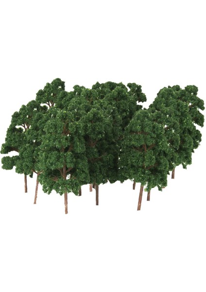 20 Adet Model Ağaçları Demiryolları Mimarisi Peyzaj Manzara Düzeni Dekor 1: 150 (Yurt Dışından)