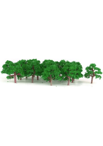 25 Model Ağaçlar Tren Demiryolu Bahçe Wargame Diorama Manzara Manzara 4 cm Z (Yurt Dışından)