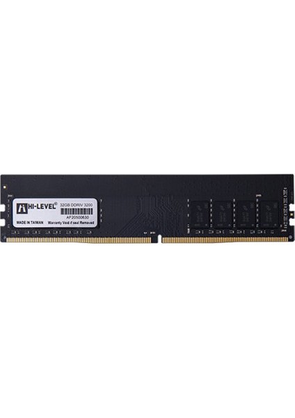 32GB (1x32GB) DDR4 3200MHz CL22 RAM HLV-25600D4-32G (1.2V)