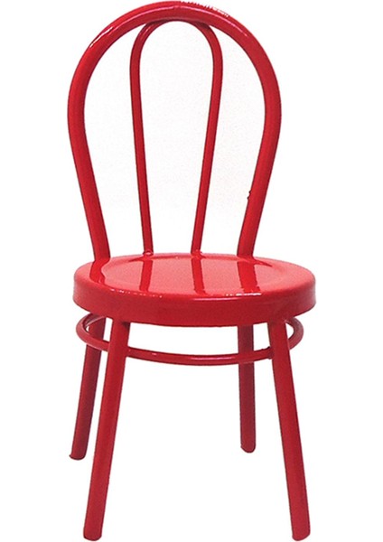 1:12 Ölçekli Metal Sandalye Dollhouse Minyatürleri Bebek Masa Aksesuarları Için Ev Dekorasyon Kırmızı (Yurt Dışından) fiyatları