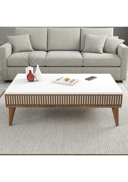 Variant Milan 3 Lü Salon Takımı - Ceviz / Beyaz