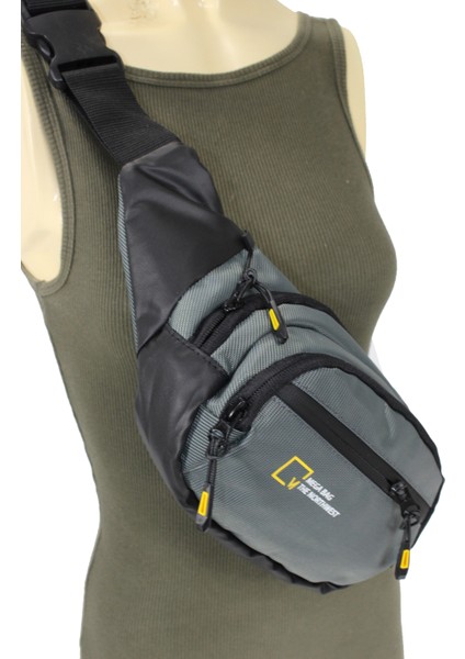 M 1026 Mega Bag Bel Çantası, Çapraz Göğüs Çanta