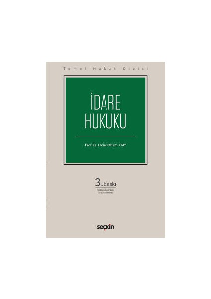 Idare Hukuku-Ender Ethem Atay