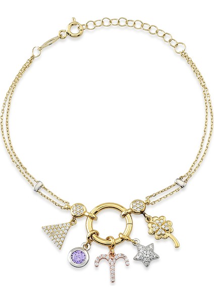 Koç Burcu Gümüş Bileklik BLTG.110