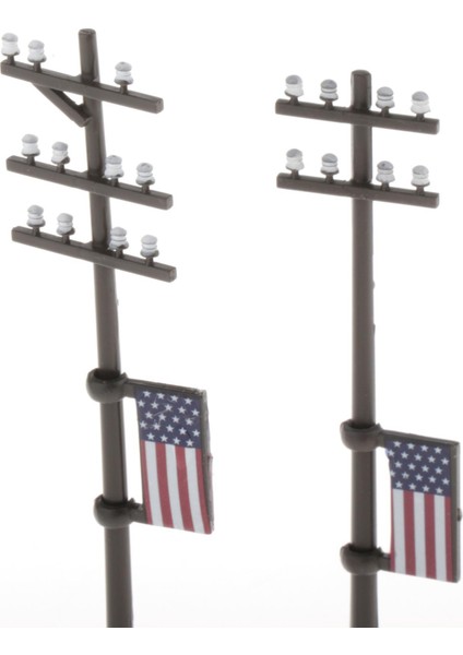 3 Adet 1/42 Elektrik Hattı Direkleri Telefon Kutup Seti Manzara Yapı Aksesuarları (Yurt Dışından) fiyatları