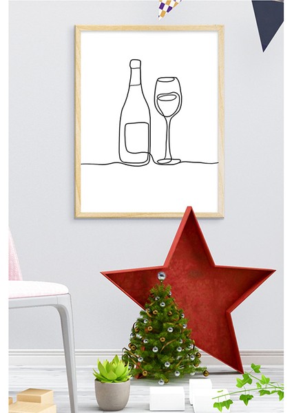 Çerçeveli Mutfak Duvar Dekorasyon Ürünleri Mutfak Dekoratif Aksesuarlar Mutfak Tabloları ÖZC-351