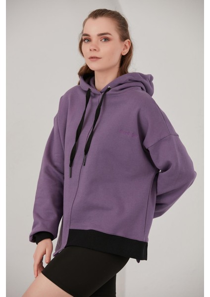 Alexandergardı Yanları Yırtmaçlı Sweatshirt (B22-37600)