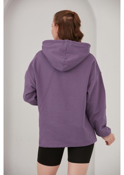 Alexandergardı Yanları Yırtmaçlı Sweatshirt (B22-37600)