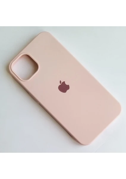 Pirok Store Apple iPhone 13 Lansman Uyumlu Içi Kadife Silikon Kılıf