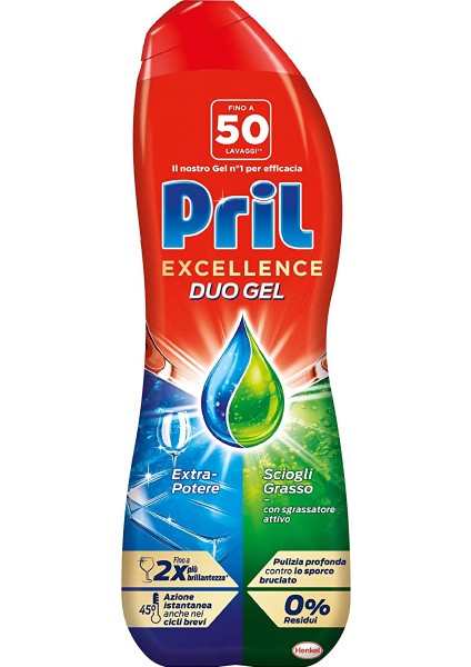 Excellence Duo Gold Jel 50 Yıkama 900 ml