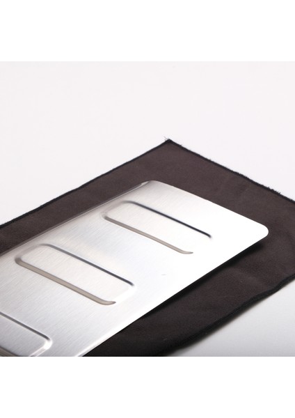 Dacia Lodgy Krom Arka Tampon Üstü Koruma 2012> Paslanmaz Çelik fiyatları