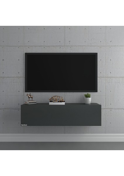 Duvara Monte Tv Sehpası Antrasit S6107-4 fiyatları
