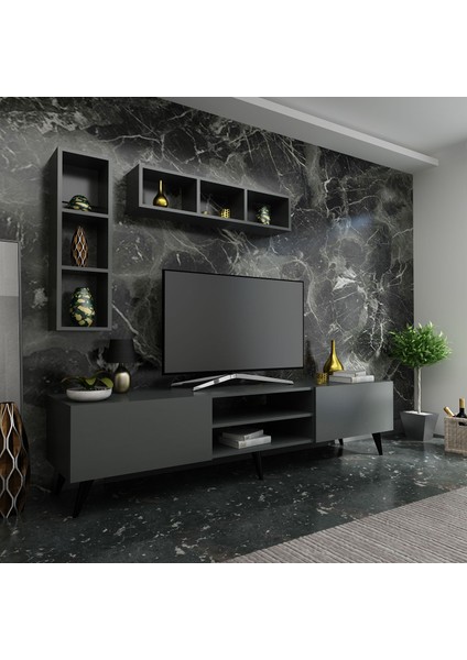 Festival Tv Ünitesi Q3805-4 Antrasit