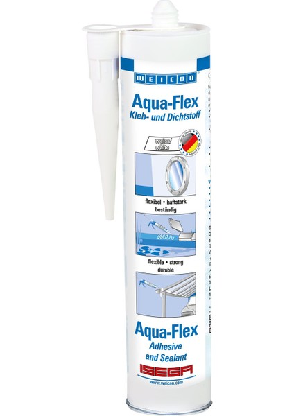 Aqua-Flex Yapıştırıcı ve Sızdırmazlık 310 ml, beyaz