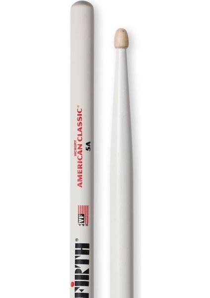 Vicfirth V5AW 5A Beyaz Bateri Çubuğu - Baget