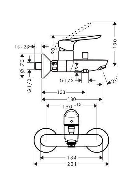 Logis ve Crometta E240 Duş Seti