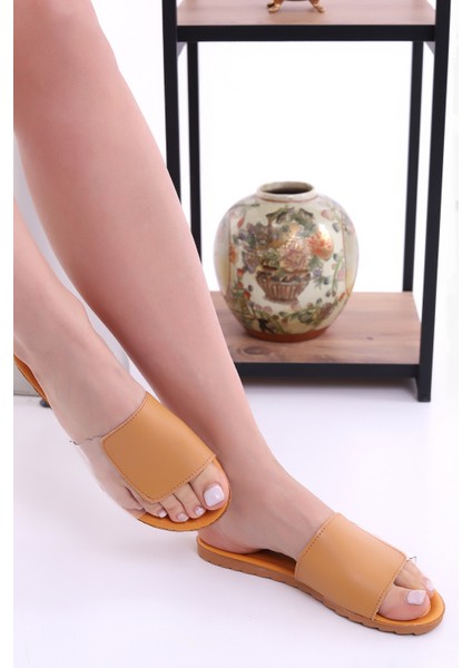 Rs 1214 Yanı Şeffaf Günlük Rahat Ev Dışarı Kadın Terlik modelleri