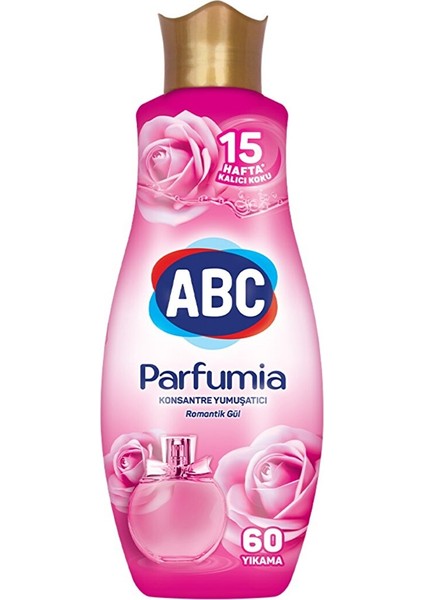 Abc Romantik Gül Konsantre Yumuşatıcı 1440 ml