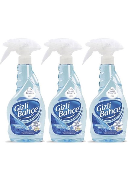 Gizli Bahçe Oda Kokusu Okyanus Ferahlığı 500 ml x 3