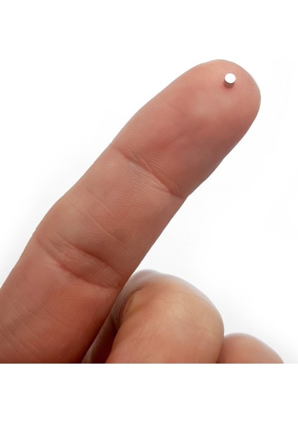 2x2 mm Neodyum Mıknatıs Yuvarlak Hobi Mıknatısı (25 Adet Set)