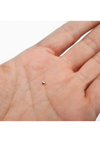 2x2 mm Neodyum Mıknatıs Yuvarlak Hobi Mıknatısı (25 Adet Set)