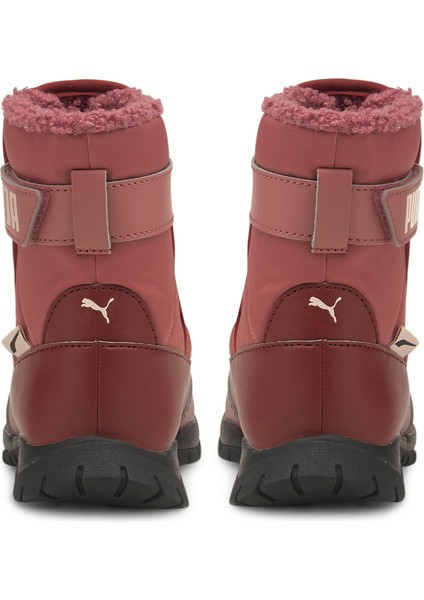 Nieve Boot Wtr Ac Ps - Kız Çocuk Bordo Bot - 380745 04