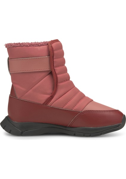 Nieve Boot Wtr Ac Ps - Kız Çocuk Bordo Bot - 380745 04