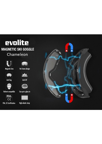 Chameleon Magnetic SP251 Kayak Gözlüğü