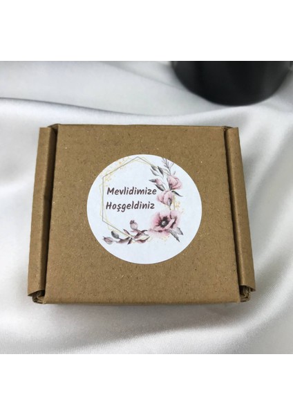 Mevlid Etiketi Hazır Mat Hoşgeldiniz 4 cm 33 Adet fiyatları