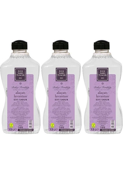 Alaçatı Lavantası Sıvı Sabun 1500 ml x 3