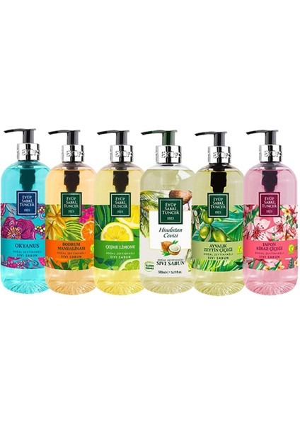 Sıvı Sabun 500 ml x 6