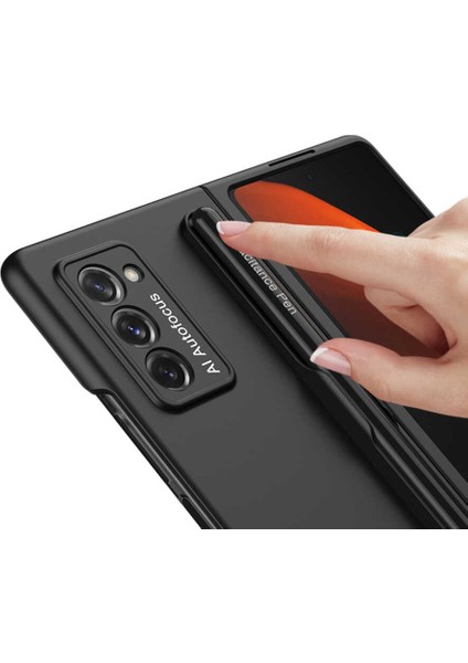 Samsung Galaxy Z Fold 2 Espen Kalem Bölmeli Koruyucu Kılıf