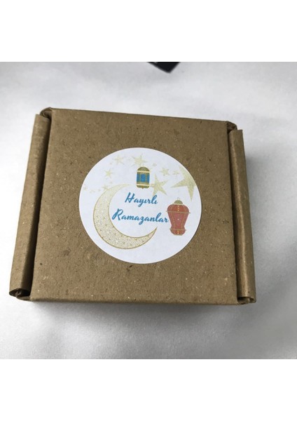Hayırlı Ramazanlar Etiketi 4 cm 33 Adet