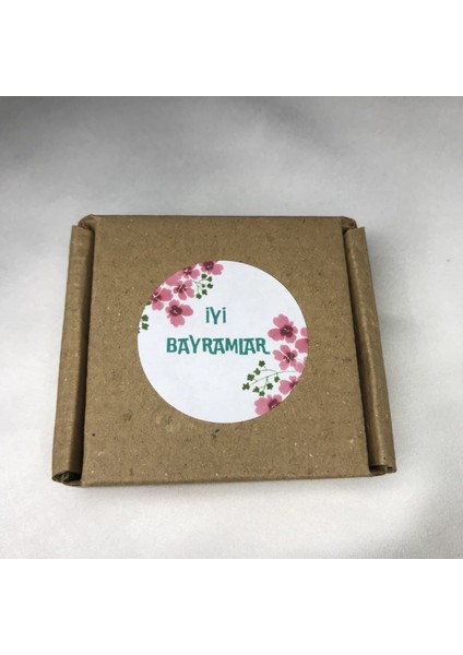 Iyi Bayramlar Yuvarlak Mat Etiket 4 cm 33 Adet