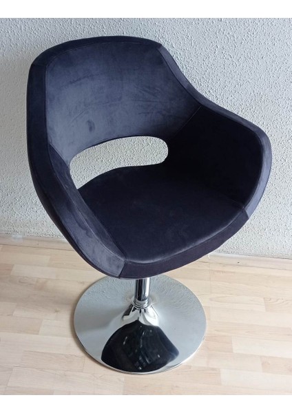 Bekleme Koltuğu Krom Tepsi Ayaklı Döküm Süngerli Kumaş Antrasit modelleri