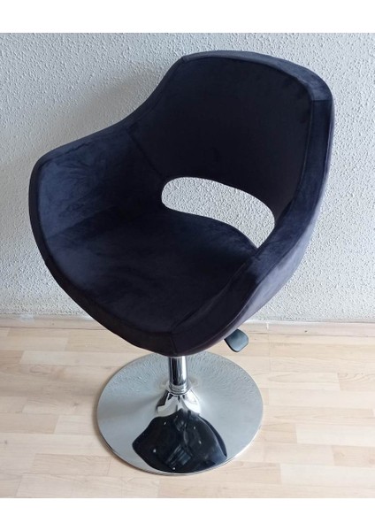 Bekleme Koltuğu Krom Tepsi Ayaklı Döküm Süngerli Kumaş Antrasit indirimleri