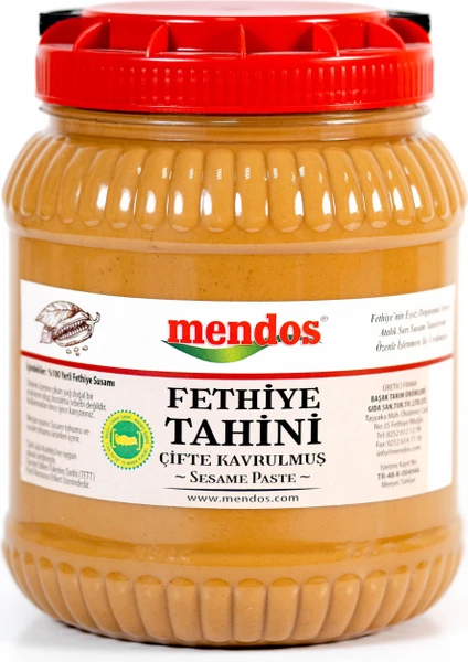 Çifte Kavrulmuş Fethiye Tahini (Yerli Susam )1900 gr