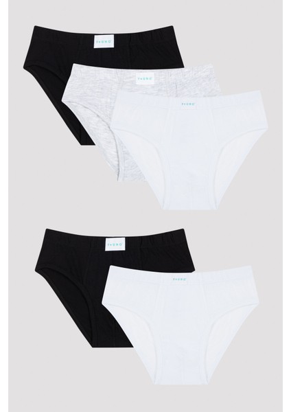 Erkek Çocuk Label 5li Pack Slip Külot