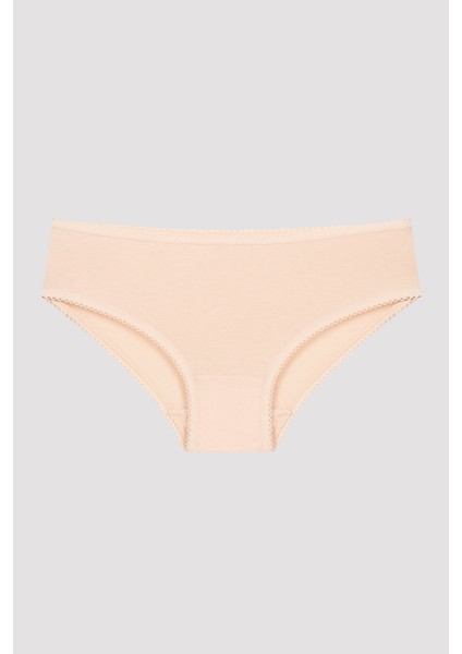 Kız Çocuk Soft Basic 3lü Slip Külot