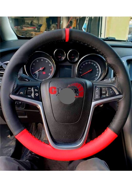 Vw Scirocco Dikmeli Direksiyon Kılıfı Iki Renkli Yüzüklü Kırmızı fiyatları