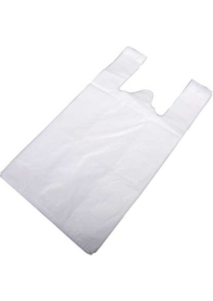 Şeffaf Hışır Poşet 2'li Küçük Boy Atlet Poşet Şeffaf Market Poşet 2 kg Bşaslnpşt