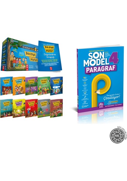 4. Sınıf Yeni Hikaye Fen Köyü Büyüyor 2 (10 Kitap) + Son Paragraf