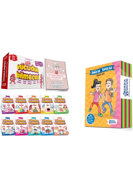 2.ve 3. Sınıflar Için Vücudun Bilmecesi 10'lu Hikaye + Şeker Ali Ile Sakar Ali Hikaye
