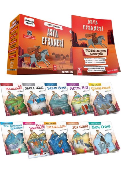 3.ve 4. Sınıflar Için Asya Efsanesi 10'lu Hikaye Seti (KİTAPSARAYI06)'A Özel