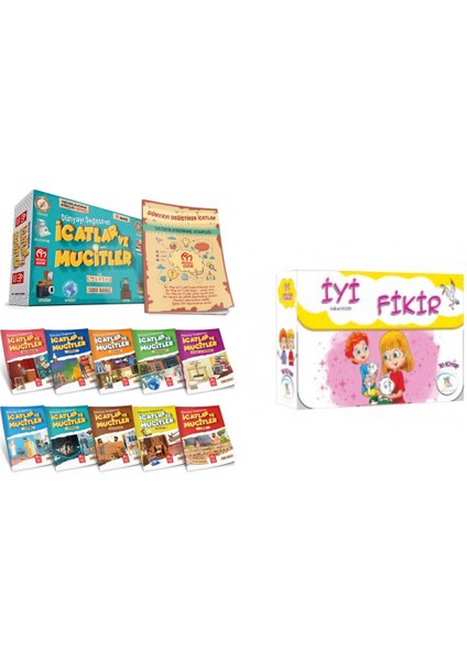 3.ve 4. Sınıflar Için Icatlar ve Mucitler 10'lu Hikaye + Iyi Fikir 10'lu Hikaye