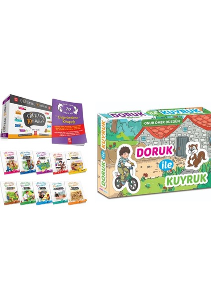 Eğitim Yayınları Üretimin 10 Harikası ve Mavi Deniz Doruk Ile Kuyruk 10 Lu 48SAYFA Hikaye