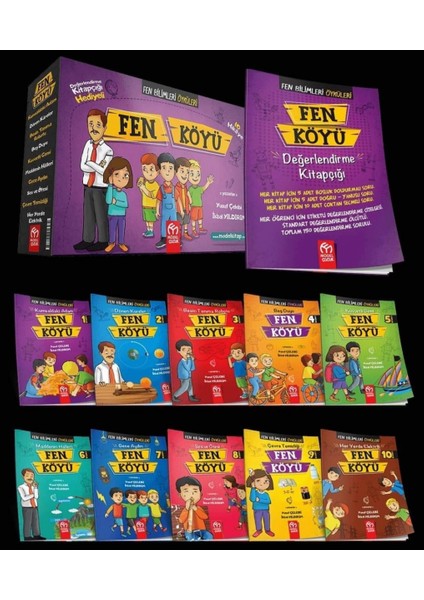 3.ve 4. Sınıf Seviyesi Eğitim Yayınları Fen Köyü 64 Sayfa 10 Lu Hikaye ve Değerlendirme Testi