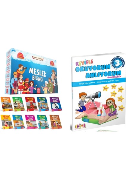 3. Sınıf Meslek Bilinci 10 Lu Hikaye + Keyifle Okuyorum Anlıyorum