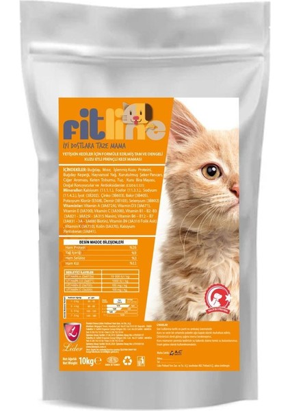 Tavuklu Yetişkin Kedi Maması 10 kg